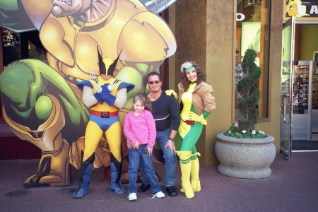 thats in universal studios in orlando last year with my daughter