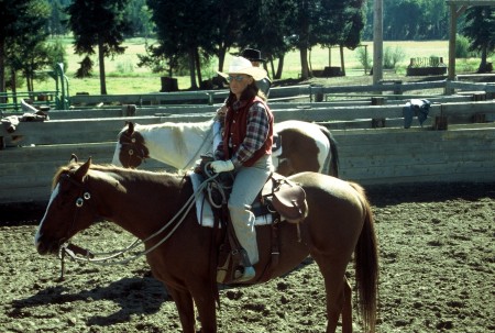 charmaine on horse