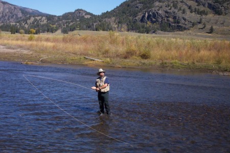 Flyfishing In Yellowstone