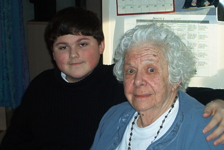 Danny and Grandma Peggy