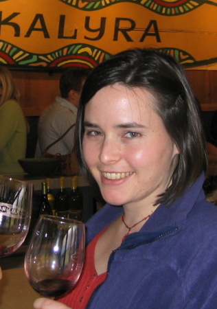 Me at Kalyra vineyard in march 2005
