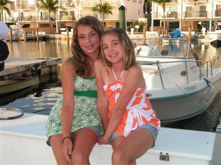 R.B.'s daughters, Mikaela & Cassidy, 14 & 12