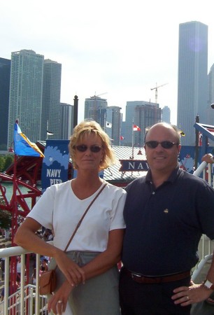 With my 2nd wife Anne in Chicago