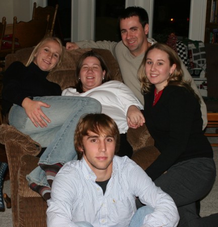 Our Kids Danae, Megan, Stephanie, Garrett (Son in law) and Tyler