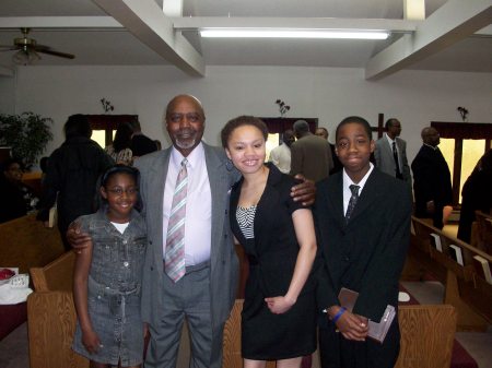 After Church at Greater Friendship - Aug 2011