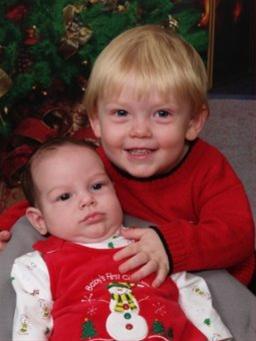 Tiernan & Liam Christmas 2005