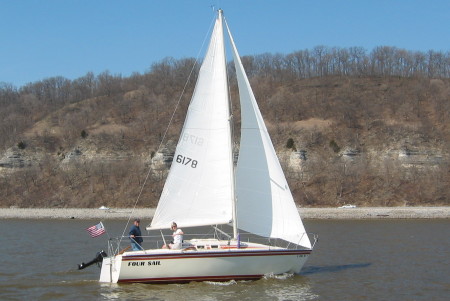 Out for a Sail on the river.