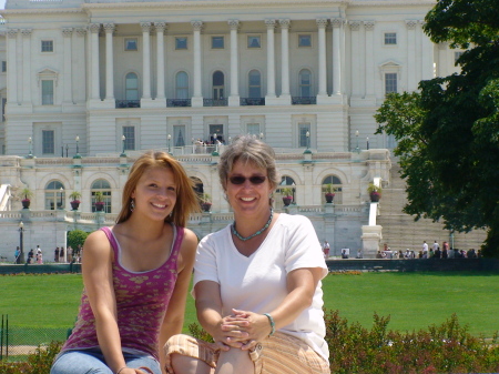 Beka and I in DC