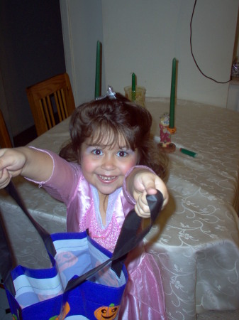 My little Halloween Princess.. Delana Danielle age 6