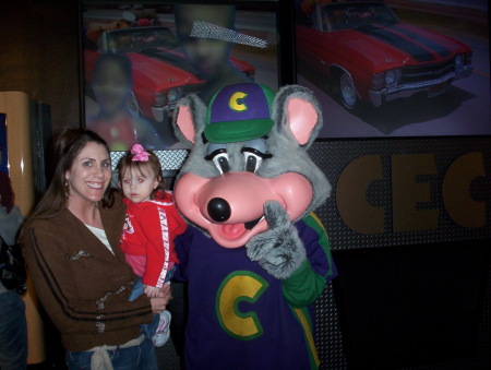 1st trip to chucky cheese