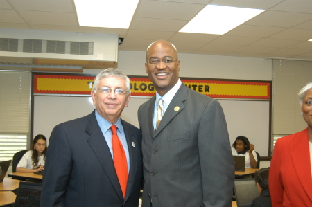 Me and NBA Commissioner David Stern