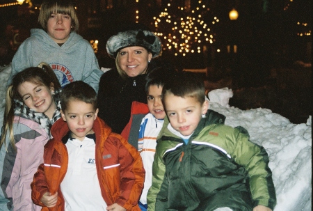 With the kids in Park City during the holidays