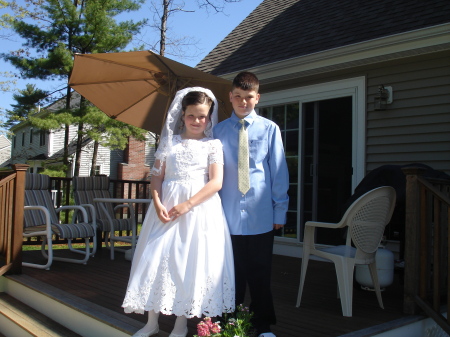 JARRED(NOW 12) AND AMANDA 8