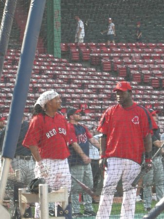 Manny & Big Papi in Boston 2008