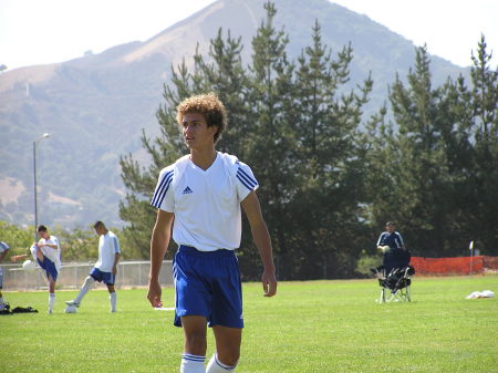 Nick - soon to be famous soccer player