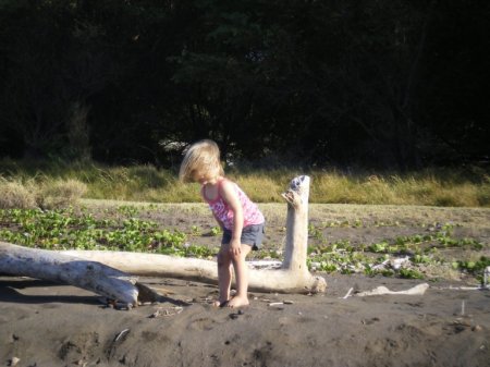 Fiona loves the beach