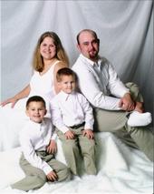 Daughter LaNae, Husband Glen, Cody and Zach