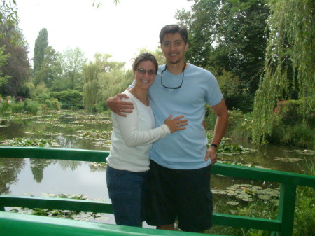 Nycole and I in Giverny (Monet's residence), FR!