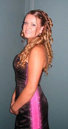 My daughter at prom