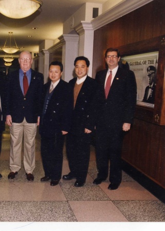 At the Pentagon in 1995 with Chinese Partners