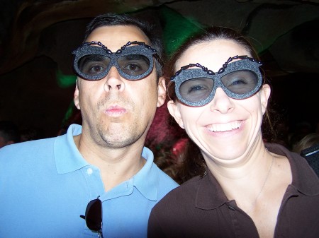 My Husband, Brian, and I at Disney