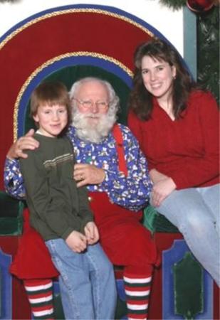 Santa visit 2005