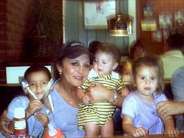 grandkids and me - 2000