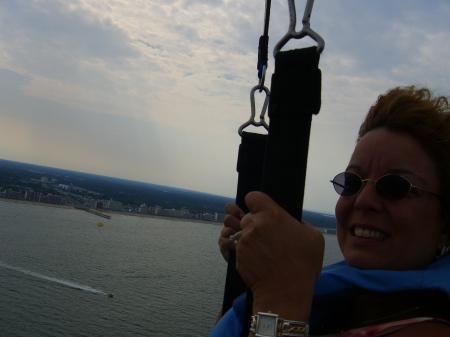 parasailing