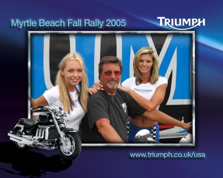 Gary & the Triumph girls