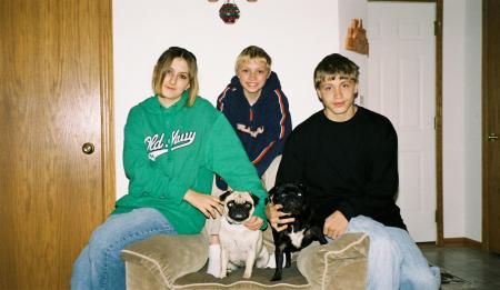 kids&dogs christmas 2005