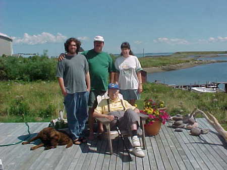 Family in Nova Scotia