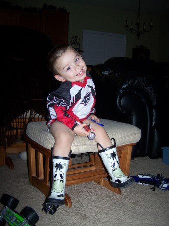 He's a Portagee!! always in those damn boots..