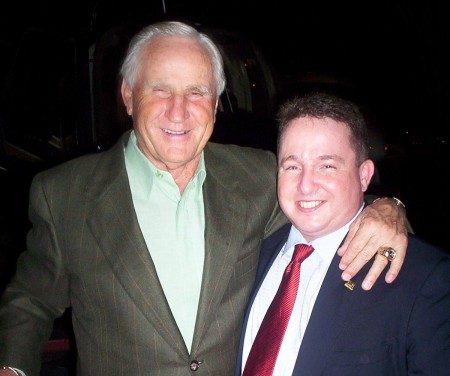 Don Shula and Peter Palmer