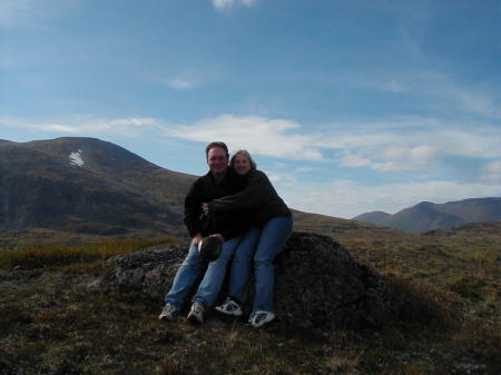 Janet and I in the Yukon