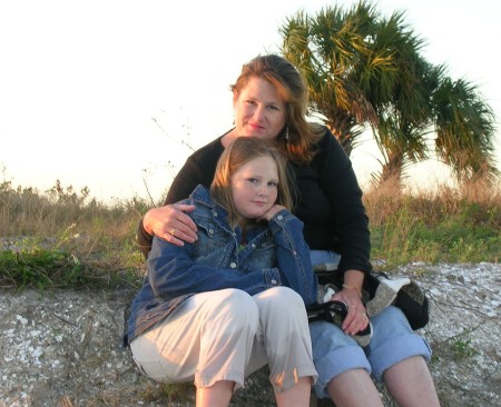 Carolyn & Jackie, Apollo Beach, February 2006