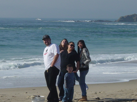 My kids and son in law at Laguna Beach Jan 200