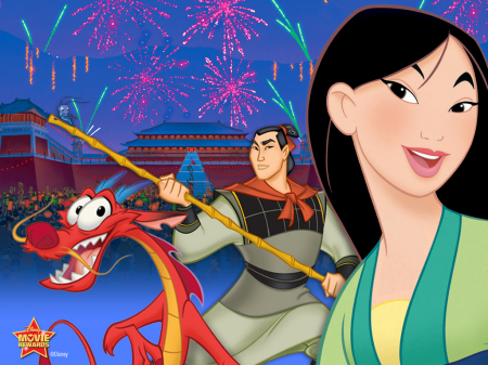 Mulan & her DRAGON