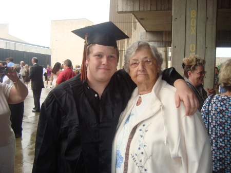 Nick With his Great Grandmother