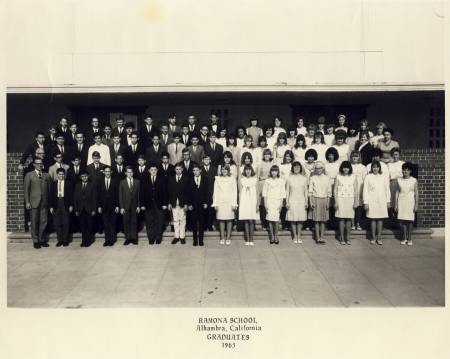 Ramona Elementary  Class of 1965