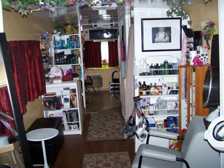 Inside of Salon