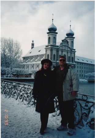 Mary-Hope and I in Switzerland