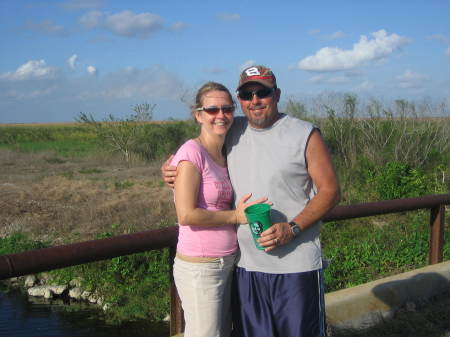 SHANNON AND ME AT THE BUGGY BRIDGE