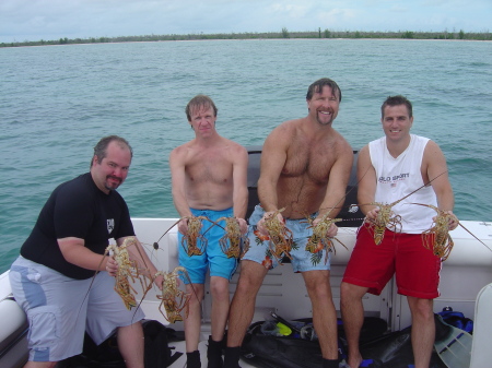 Lobsters from Grand Bahama