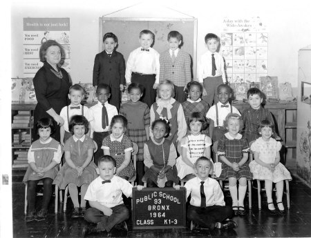 Lauri Almany's album, Mrs. Bergers class 1964