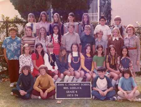 Grade Six - 1973-74 - Mrs. Gorlick