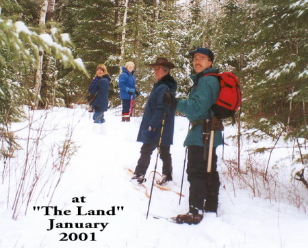skiing north trail january 2001
