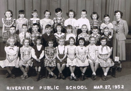 Riverview School 1952