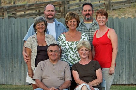 My immediate family - summer 2008