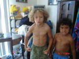 Zay Zay and Ishmael flexin