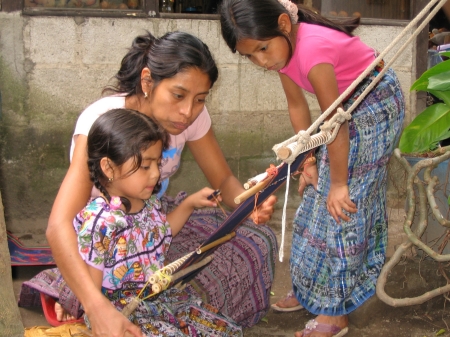 Maya Family in Guatemala